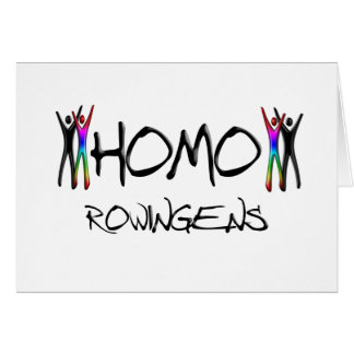 Homo rowing cards