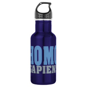 HOMO SAPIENS STAINLESS STEEL WATER BOTTLE
