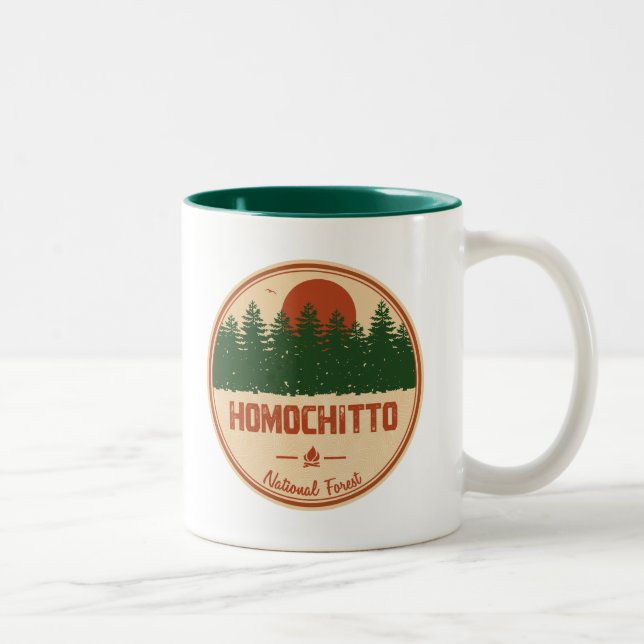 Homochitto National Forest Two-Tone Coffee Mug (Right)