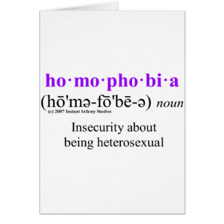homophobia cards