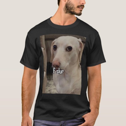 Homophobic Dog F Slur  T_Shirt