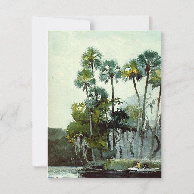 Homosassa, Florida fine art painting Card (Front)
