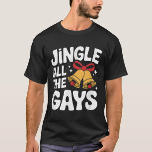 Homoual Christmas Pun Funny Gay Lgbt Xmas T-Shirt
