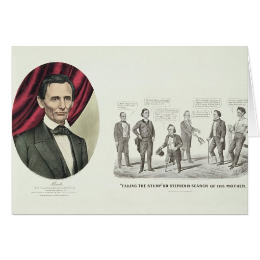 Hon. Abraham Lincoln Cards (Front Horizontal)