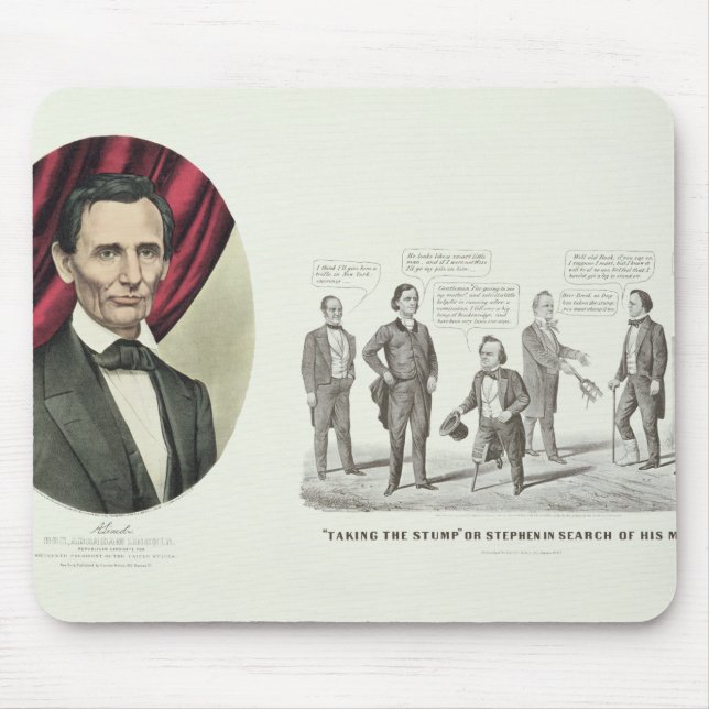 Hon. Abraham Lincoln Mouse Pad (Front)