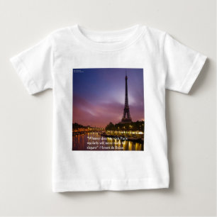 Hon de Balzac On Paris France Baby T-Shirt