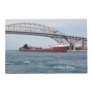 Hon James L. Oberstar laminated placemat