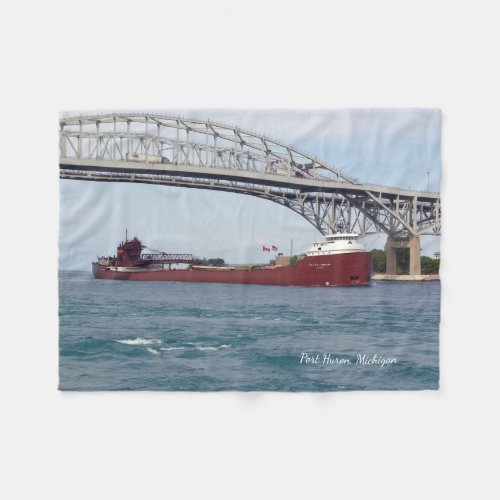 Hon James L Oberstar PH  fleece blanket