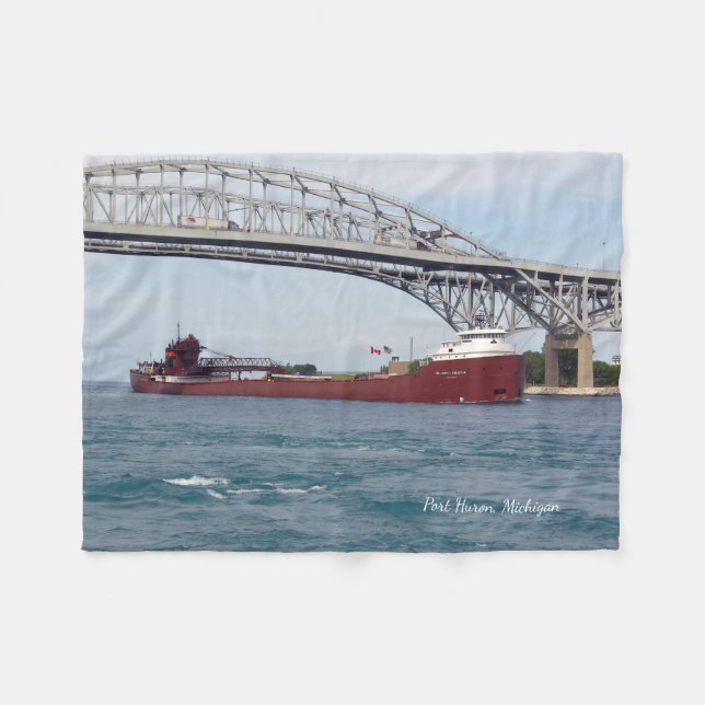 Hon James L. Oberstar PH  fleece blanket (Front (Horizontal))