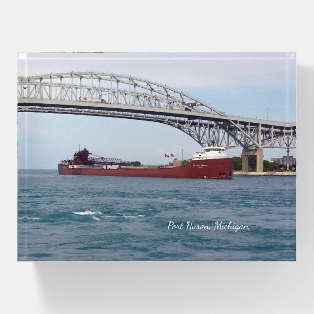 Hon James L. Oberstar PH paperweight (Front)