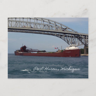 Hon James L. Oberstar Port Huron Post Card