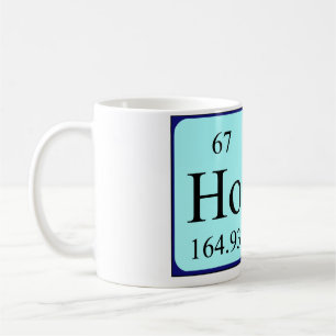 Hon periodic table name mug