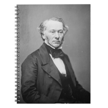Hon. Richard Cobden M.p. Portrait C. 1865 Notebook by allphotos at Zazzle