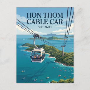 Hòn Thơm Cable Car Vietnam Postcard