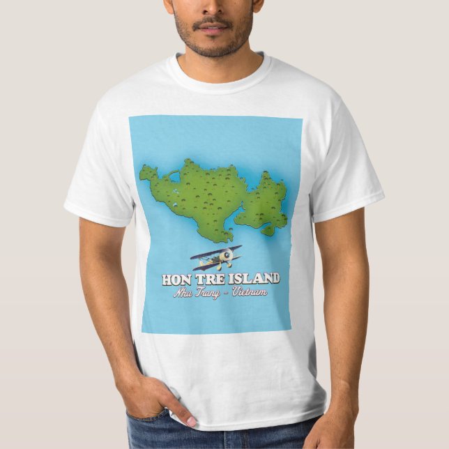 hon tre Island Vietnam T-Shirt (Front)