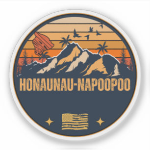 Honaunau-Napoopoo, Hawaii Sticker
