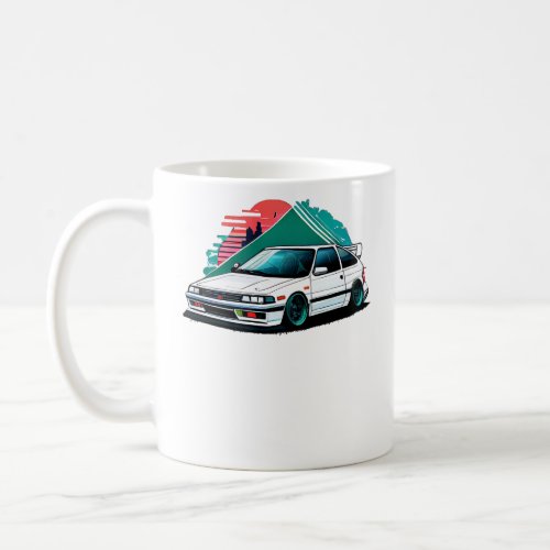 Honda Civic 1987  Coffee Mug