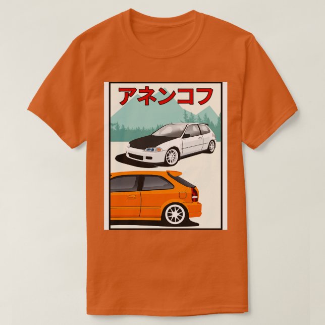 Honda Civic Typer T-Shirt (Design Front)