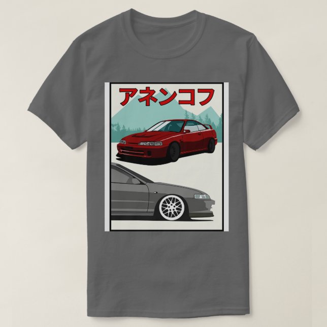 Honda Integra Typer T-Shirt (Design Front)