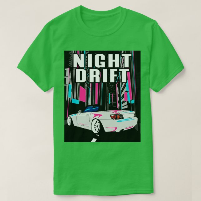 Honda S2000 Night Drift T-Shirt (Design Front)