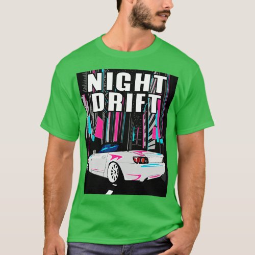 Honda S2000 Night Drift T_Shirt