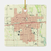 Hondo TX Topo Map