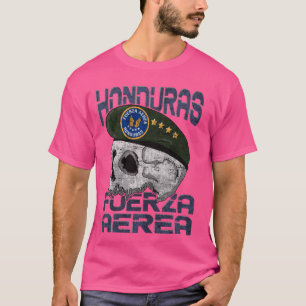 Honduran Air Force Honduras Army Skull Patriot T-Shirt