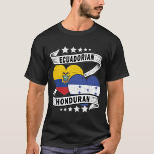 Honduran And Ecuadorian Flag T-Shirt