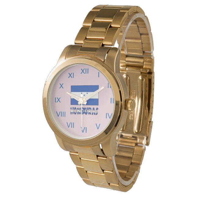 Honduran Flag and Honduras Watch (Angled)