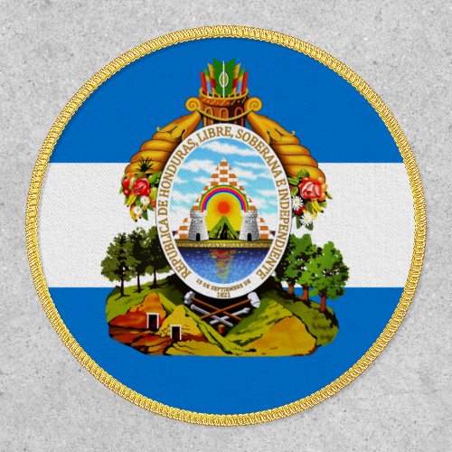 Honduran Flag  Coat of Arms Flag of Honduras Patch