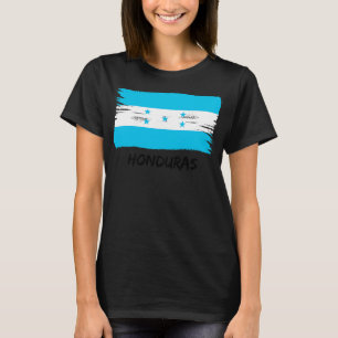 Honduran Flag Honduras Team Fan Jersey T-Shirt