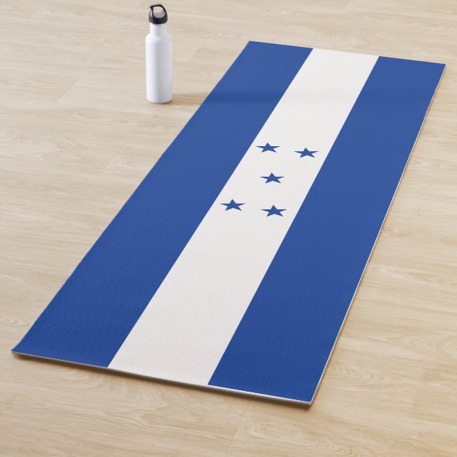 Honduran Flag (Honduras) Yoga Mat (In Situ)