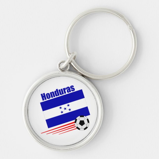 Honduran Soccer Team Keychain (Front)