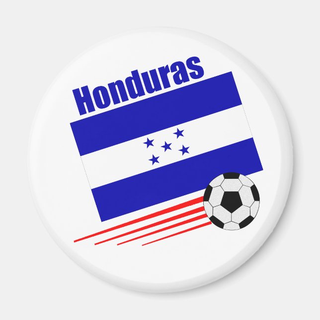 Honduran Soccer Team Magnet (Front)