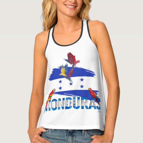 Honduras 504 Guacamaya 14 Tank Top