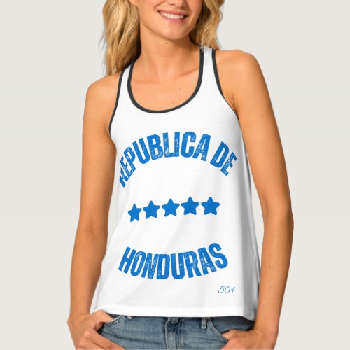 Honduras 504 Republica De Tank Top