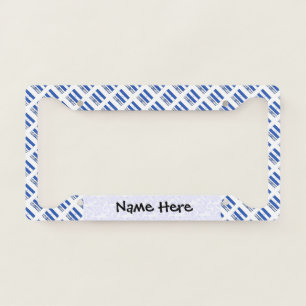 Honduras and Honduran Flag Tiled Personalized License Plate Frame
