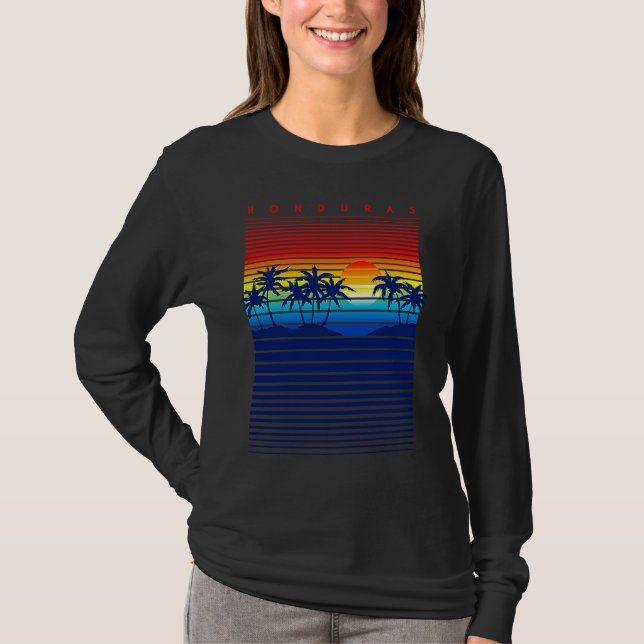 Honduras beach T-Shirt (Front)
