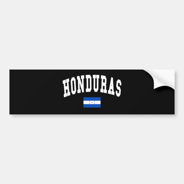 HONDURAS BUMPER STICKER (Front)
