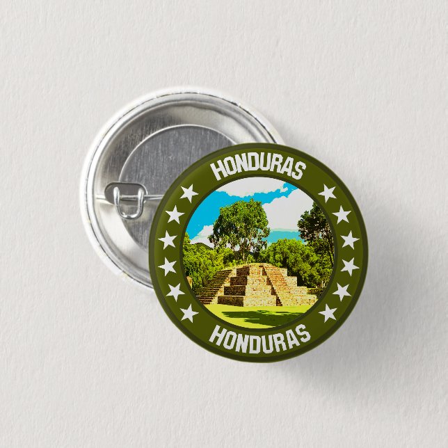 Honduras                                           button (Front & Back)