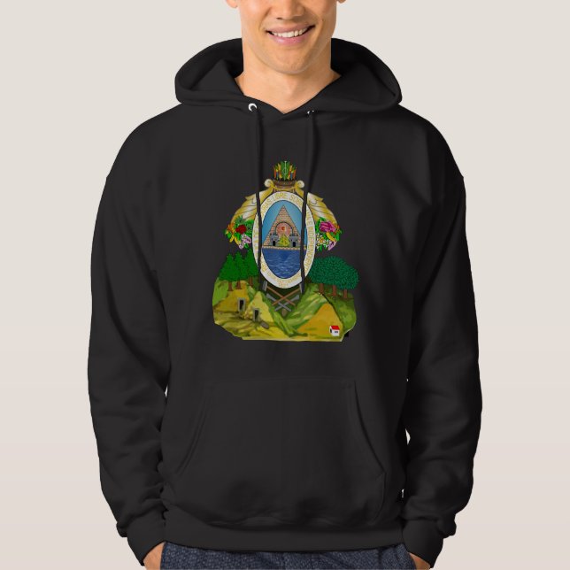 Honduras Coat of arms HN Hoodie (Front)
