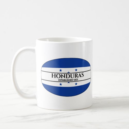 Honduras Established 1821 National Flag Coffee Mug