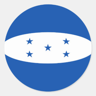 Honduras Fisheye Flag Sticker