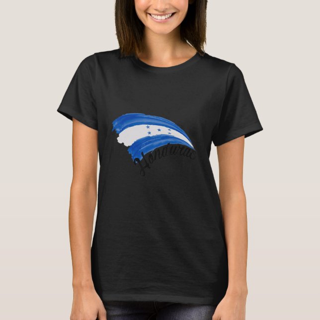 Honduras flag 2 T-Shirt (Front)