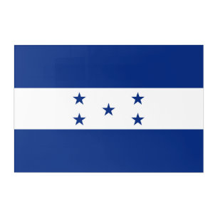Honduras flag acrylic print