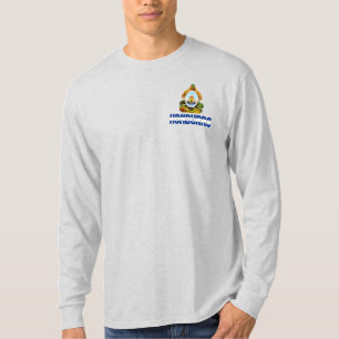 Honduras Flag and Coat of Arms Patriotic T-Shirt