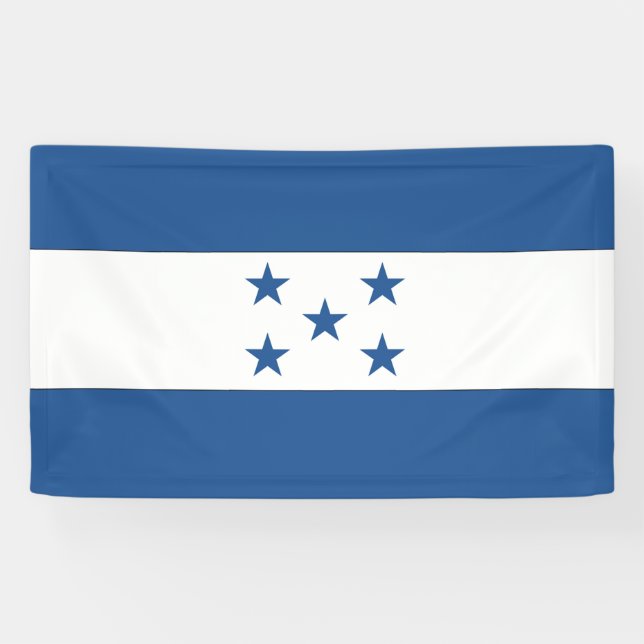 Honduras Flag Banner (Horizontal)