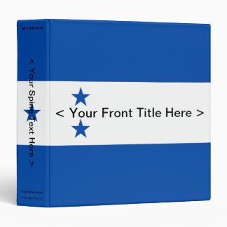 Honduras Flag Binder