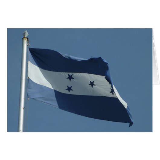 honduras flag cards (Front Horizontal)