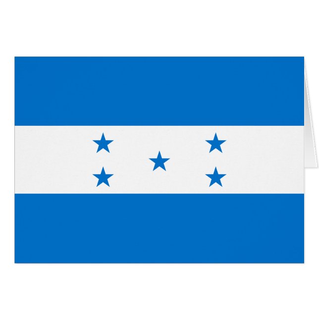 Honduras Flag Cards (Front Horizontal)
